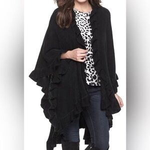 💙 APT. 9 Knit Ruffle Ruana